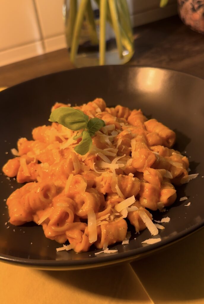Paprika Tomato Twirls with Ricotta