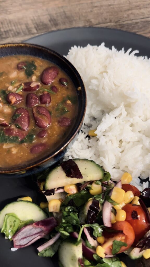 North Indian Style Rajma Chawal Recipe