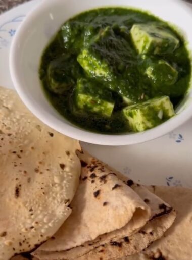 Palak Paneer, a classic North Indian dish, combines creamy spinach and soft paneer for a delicious, nutritious meal.