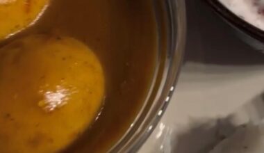 Egg Curry is a flavorful Indian dish made with boiled eggs in a spiced tomato gravy.